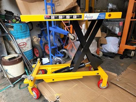 Shreeji Enterprise Se 134 Hydraulic Mounted Scissor Lift Table