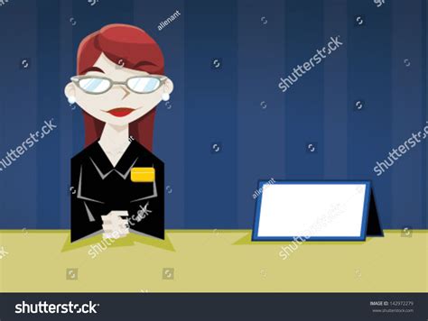 Trendy Cute Cartoon Business Women Vector Stock Vector Royalty Free 142972279 Shutterstock