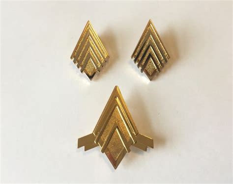 Battlestar Galactica Bsg Major Rank Pins And Junior Officer Etsy