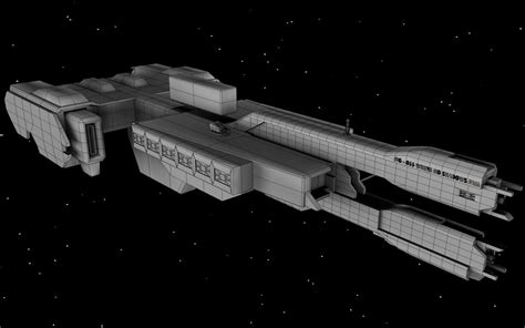 Halo 2 Unsc Frigate Wip 3 By Korblborp On Deviantart