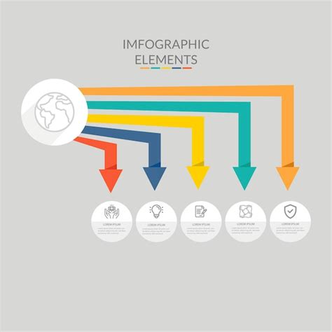 무료로 다운로드 가능한 화살표 인포그래픽 벡터 And 일러스트