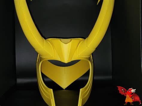 DIY Marvel Loki Helmet 3D Print - Etsy