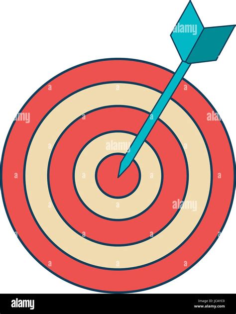 target with arrow icon Stock Vector Image & Art - Alamy