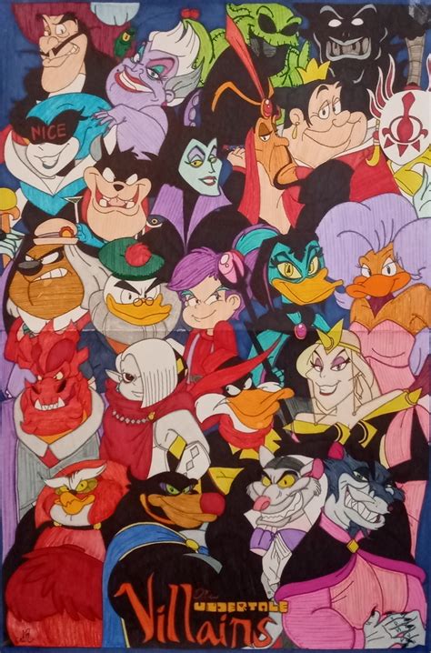 New Undertale Villains Poster By Awesomeartmaster15 On Deviantart