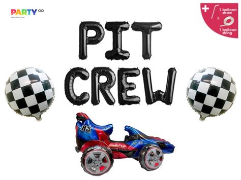 Pit Crew Banner | Pit Crew Theme Birthday Party Family Matching Race ...