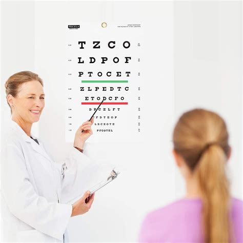 Pecula Eye Chart Snellen Eye Chart Wall Chart Snellen Charts For Eye