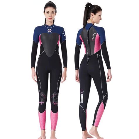 New Wetsuit Women Neoprene Surfing Wetsuits 3 5mm Scuba Diving Suit