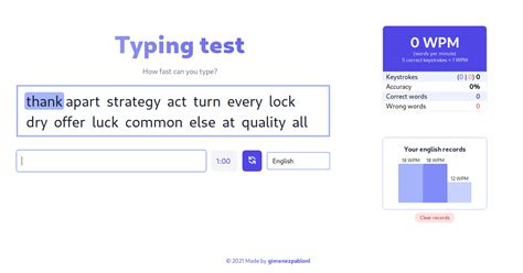 GitHub Gimenezpablonl Typing Test A 10fastfingers Clone For Test