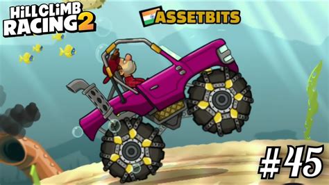 Driving Monster Truck In Rustbucket Reef Hill Climb Racing 2 Hill