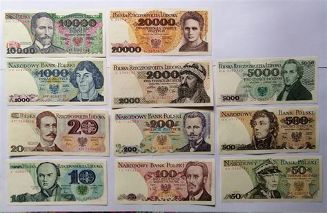 Banknoty Prl Od Z Do Z Stan Unc Piekary L Skie Kup Teraz