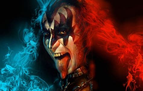 Music Kiss Hard Rock Artist Sergey Sidenko Gene Gene Simmons HD