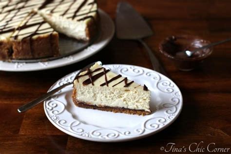 Chocolate Hazelnut Cheesecake Tinas Chic Corner