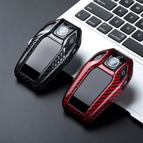 Carbon Fiber Abs Car Key Case For Bmw Car Key Shell High Quality