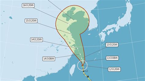 中颱梅花正最接近台灣 氣象局：5縣市持續發布豪雨特報 生活 Bigmedia今大條新聞網