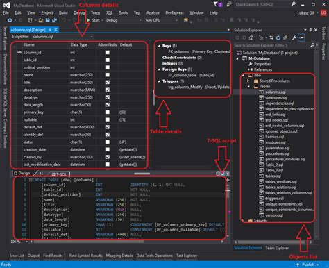 How To Create Table In Sql Server Using Visual Studio At Anne Granger Blog