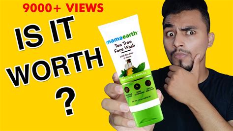 MAMA EARTH Tea Tree Face Wash Review Is It WORTH YouTube