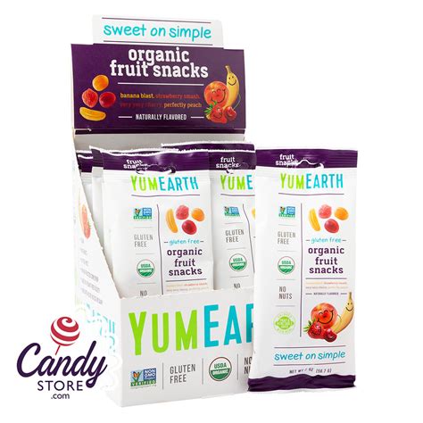 Yumearth Organic Fruit Snacks Candy 12ct