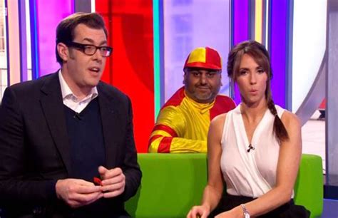 Alex Jones Flashes Her Nipples On The One Show Celebrity News