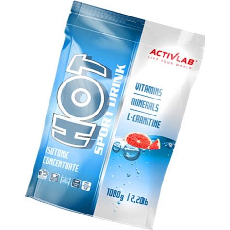 Izotonik W Proszku Activlab Hot Sport Drink Smak Grejpfrut G