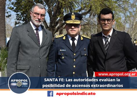 APROPOL Noticias SANTA FE Las autoridades evalúan la posibilidad de