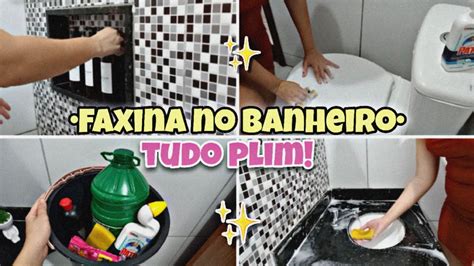 Faxina No Banheiro Social Ficou Tudo Limpinho Dona De Casa Em A O