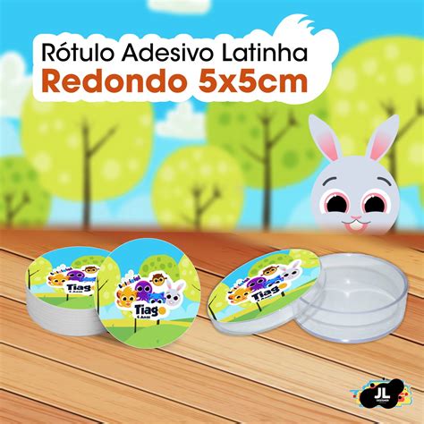 R Tulo Adesivo Latinha X Cm Bolofofos Elo Produtos Especiais