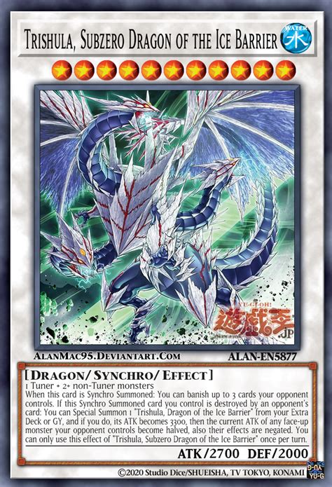 Trishula Subzero Dragon Of The Ice Barrier By Alanmac95 On Deviantart