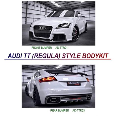 Audi Tt Mk Tts Rs Regula Bodykit Body Kit Front Side Rear Bumper Skirt