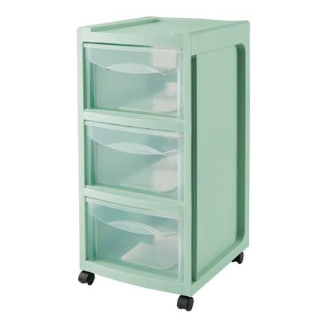 3 Drawer Plastic Storage