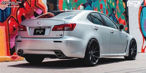 Lexus Is F Niche Invert M Wheels Black Machined With Dark Tint