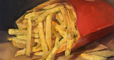 a painting a day: French Fries