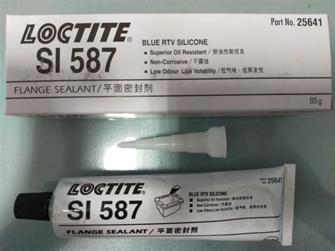 Loctite SI 587 Blue High Performance RTV Silicone Gasket Maker 85 G