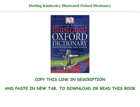 [ebook] Reading Dorling Kindersley Illustrated Oxford Dictionary Full Pdf