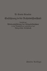 Einführung in Rechtswissenschaft Eine juristische Enzyklopädie und