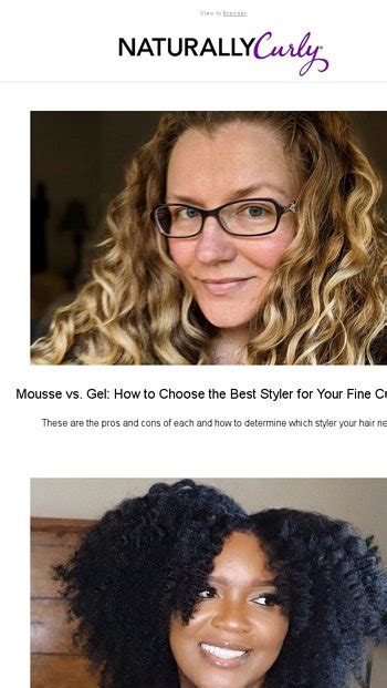 Mousse Vs Gel How To Choose The Best Styler For Your Fine Curly Hair