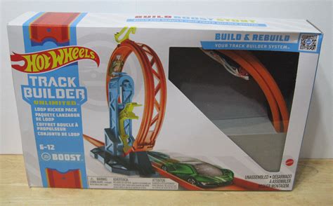 New For Hot Wheels Track Builder Unlimited Loop Kicker Pack