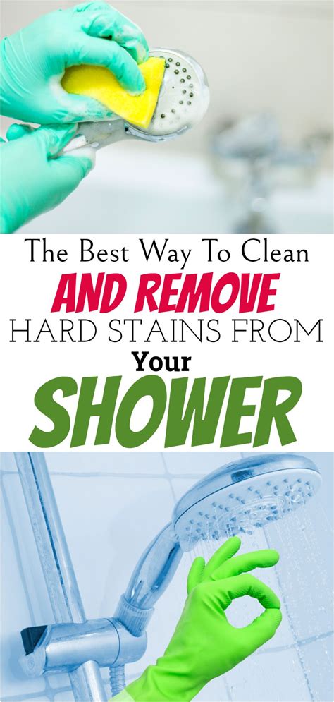 The Best Way To Remove Stubborn Stains From Your Stained Shower In