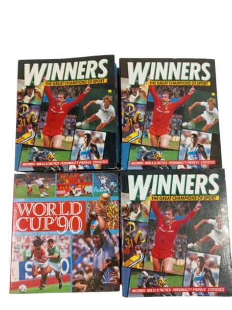 1989 Winners The Great Champions Of Sport Magazines And Binders And World