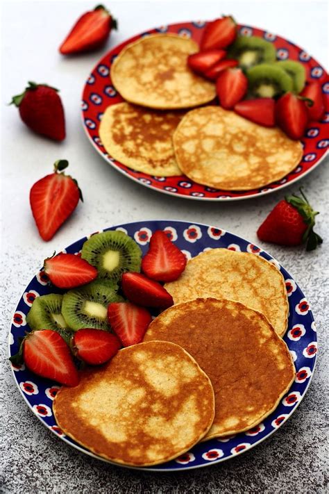 Pancakes Aux Flocons D Avoine Et Fromage Blanc Amandine Cooking