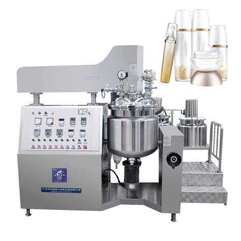 Stainless Steel Mixer Homogenizer Vacuum Speed High Shear Emulsifying