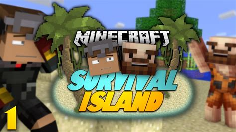 Minecraft Survival Island Ep 1 Sand Pit Minecraft Survival Island Lp W Sean Youtube