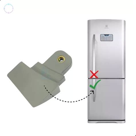 Suporte Puxador Porta Do Freezer Electrolux Db52x Dt52 Db53x