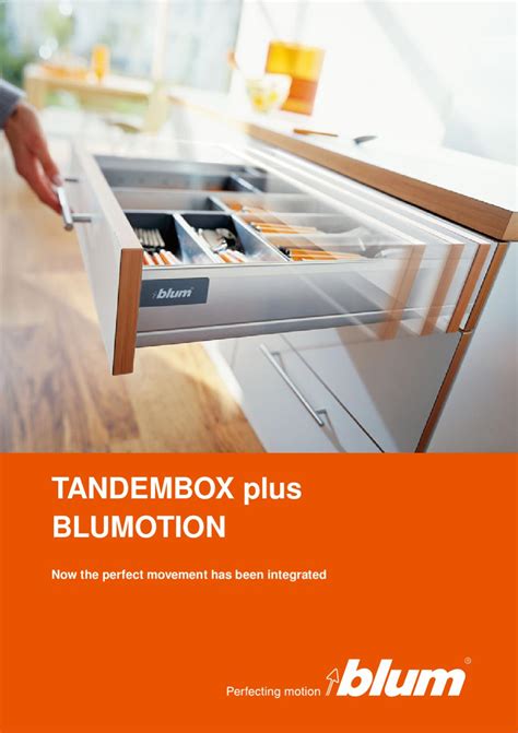 Blum Tandembox By TasHome Issuu