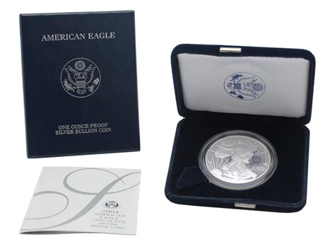 2004 Silver American Eagle Proof – Proofsets.com