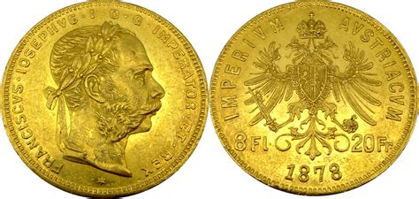 Sterreich Ungarn Franz Joseph I Florin Francs