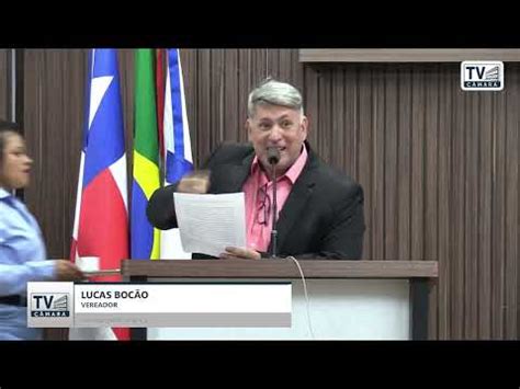 Lucas Boc O Discurso Na Tribuna Da Reuni O Ordin Ria