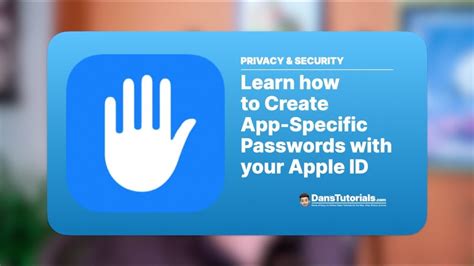 Create An App Specific Password With Your Apple Id Youtube