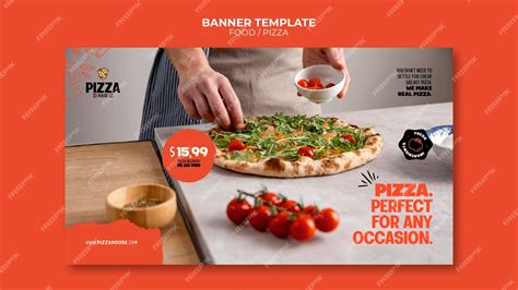 Modelo De Banner De Pizzaria Psd Grátis