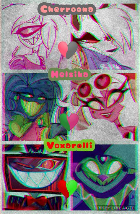 Hazbin Hotel X Helluva Boss Collage By 2cherrysakura2 On Deviantart