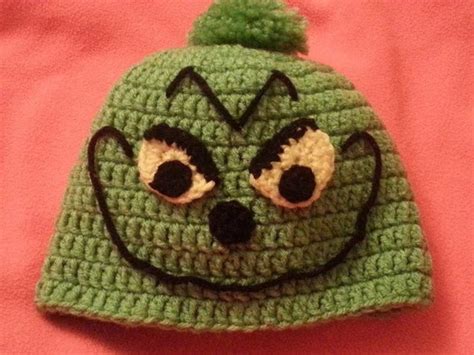 Crochet Grinch Beanie